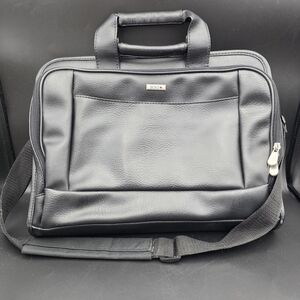 SOLO Black Laptop Bag Briefcase‎ with Shoulder Strap Business Office Travel